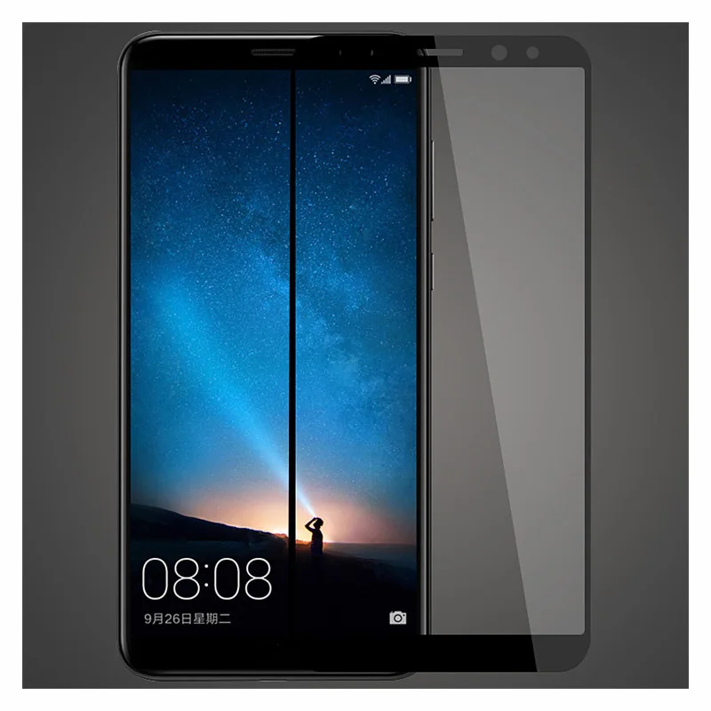 1 шт. для HuaWei Mate 10 lite полный экран защитное закаленное стекло + чехол мягкий задней