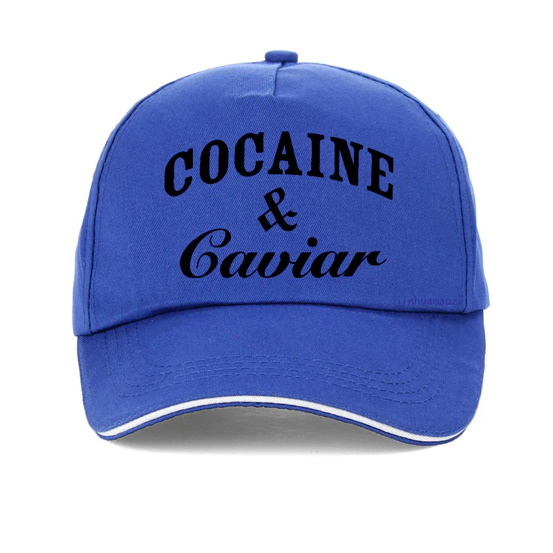 Бренд Cocaines& Caviar, хип-хоп шапка для мужчин и женщин, бейсболки унисекс, бейсболки, однотонные хлопковые кепки - Цвет: Синий