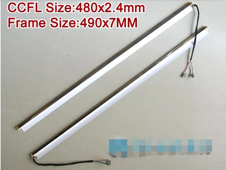 20PCS 22'' inch wide dual lamps CCFL with frame,LCD lamp backlight with housing,CCFL with cover,CCFL:480mmx2.4mm,FRAME:490mmx7mm