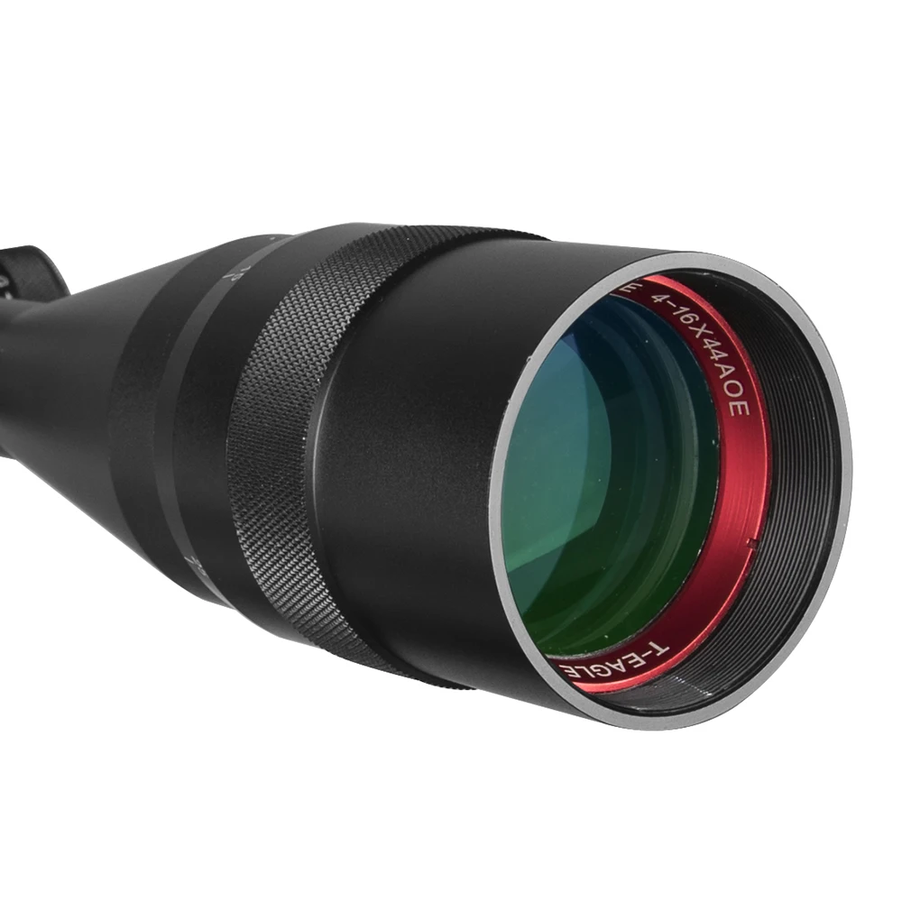 T-Eagle 4-16X44 AOE Riflescope красный зеленый Mil Dot сетка с подсветкой Tacticle прицел для охоты на открытом воздухе