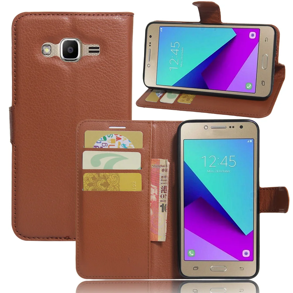 YINGHUI для samsung Galaxy J2 Prime чехол s из искусственной кожи флип Prim 5 0 &quotчехол телефона