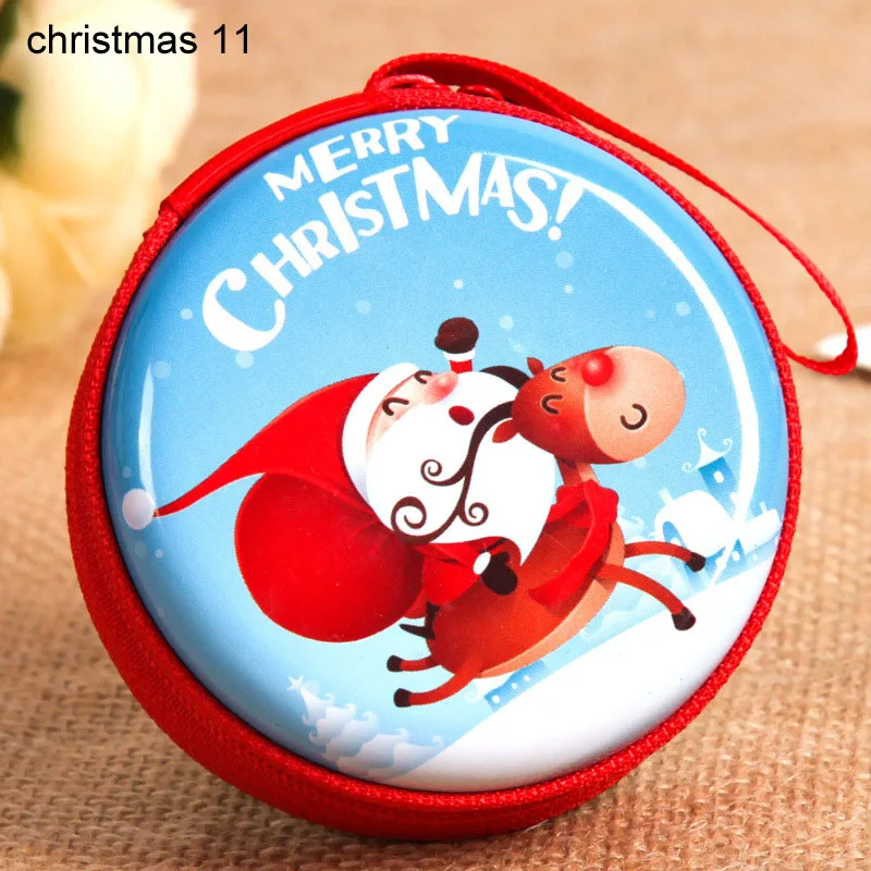 christmas 11 Кошелек, рождественская подвеска, висячие украшения, чехол для ключей для девочек, рождественская елка, кулон для пожилых людей, Рождественская серия, подарок - Цвет: christmas 11