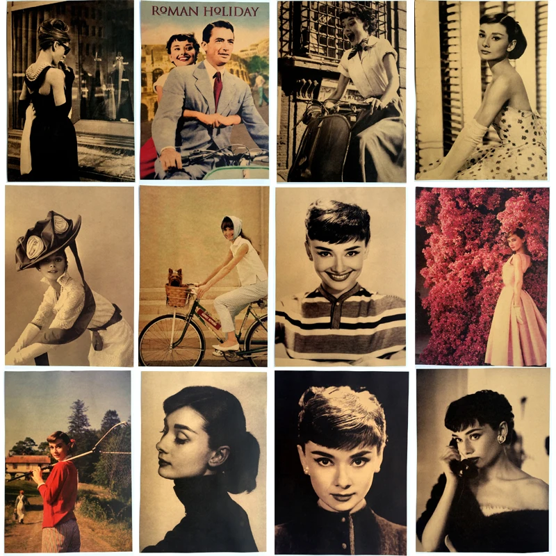 Картина Одри Хепберн восстанавливает древние пути известный художественный