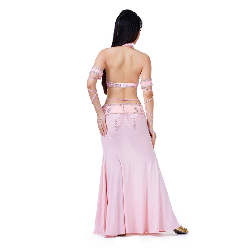 Adult Lady women Belly Dance ladies skirts and top sets 3pieces/set (bra+dress+waist) bellydance costumes clothing belly dancing |