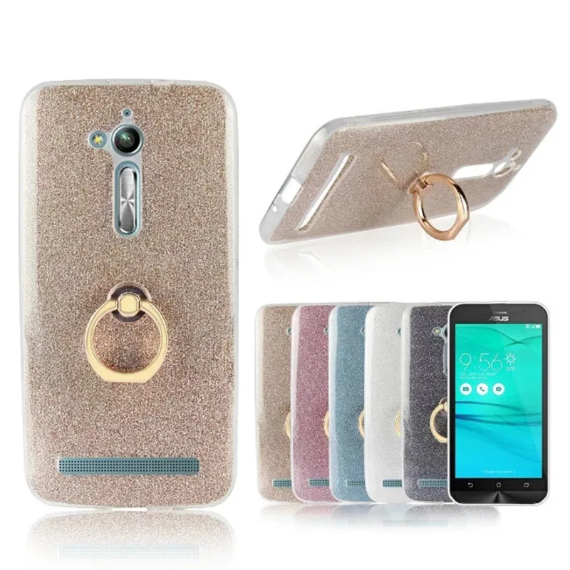 Роскошный блестящий сверкающий Мягкий силиконовый чехол из ТПУ для Asus Zenfone GO ZB452KG