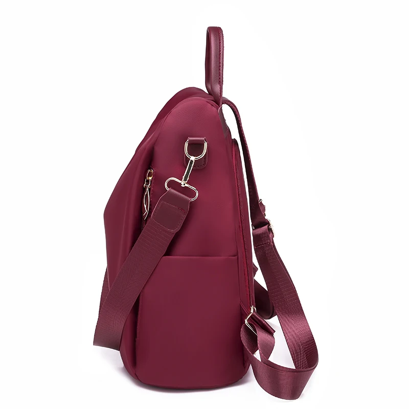 8 цветов женские рюкзаки из ткани Оксфорд женский рюкзак с защитой от кражи 2019