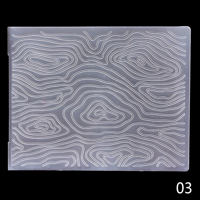 Новая пластиковая папка с тиснением для скрапбукинга DIY фотоальбом открытка