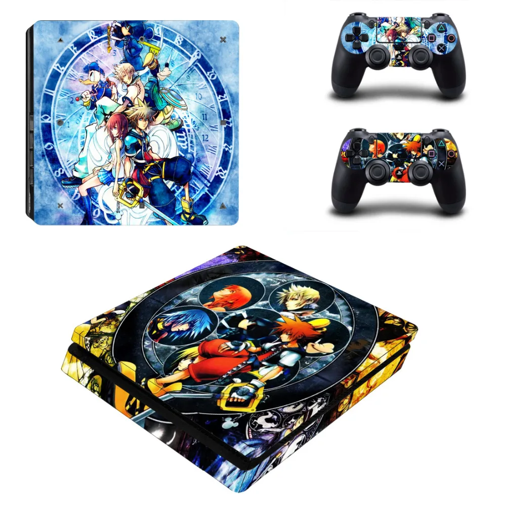 Игры Kingdom Hearts PS4 тонкий переводная картинка наклейка для Sony PlayStation 4 консоли и 2