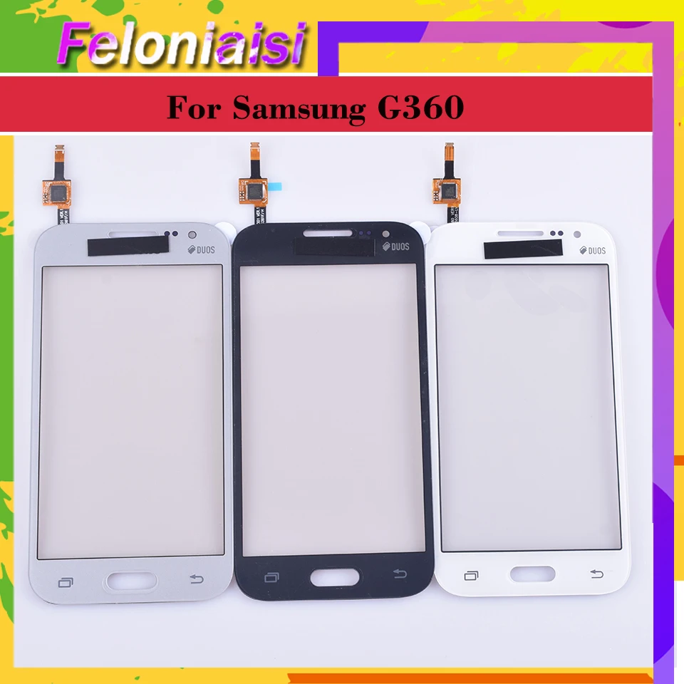 10 шт./партия для samsung Galaxy Core Prime G360 G360H G361 G361F G361H сенсорная панель дигитайзер стекло