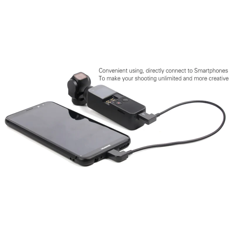 Данных Тип кабеля-C до Android Micro-USB/для iPhone/Тип-C для DJI Осмо карман ручной карданный карман Камера для расширения данных Кабельный