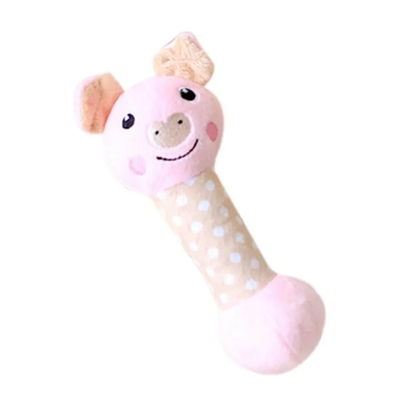 1PC Cute Pet Dog Cat Plush Soft Fleece Dog Toys Decompression Tool Pet Squeeze Sound Cats Dog Toys Animal Dog Toy Pets 7