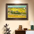 Рукоделие, вышивка крестиком своими руками, наборы для вышивки, наборы для вышивки, картина с изображением классической деревни Ван Гога