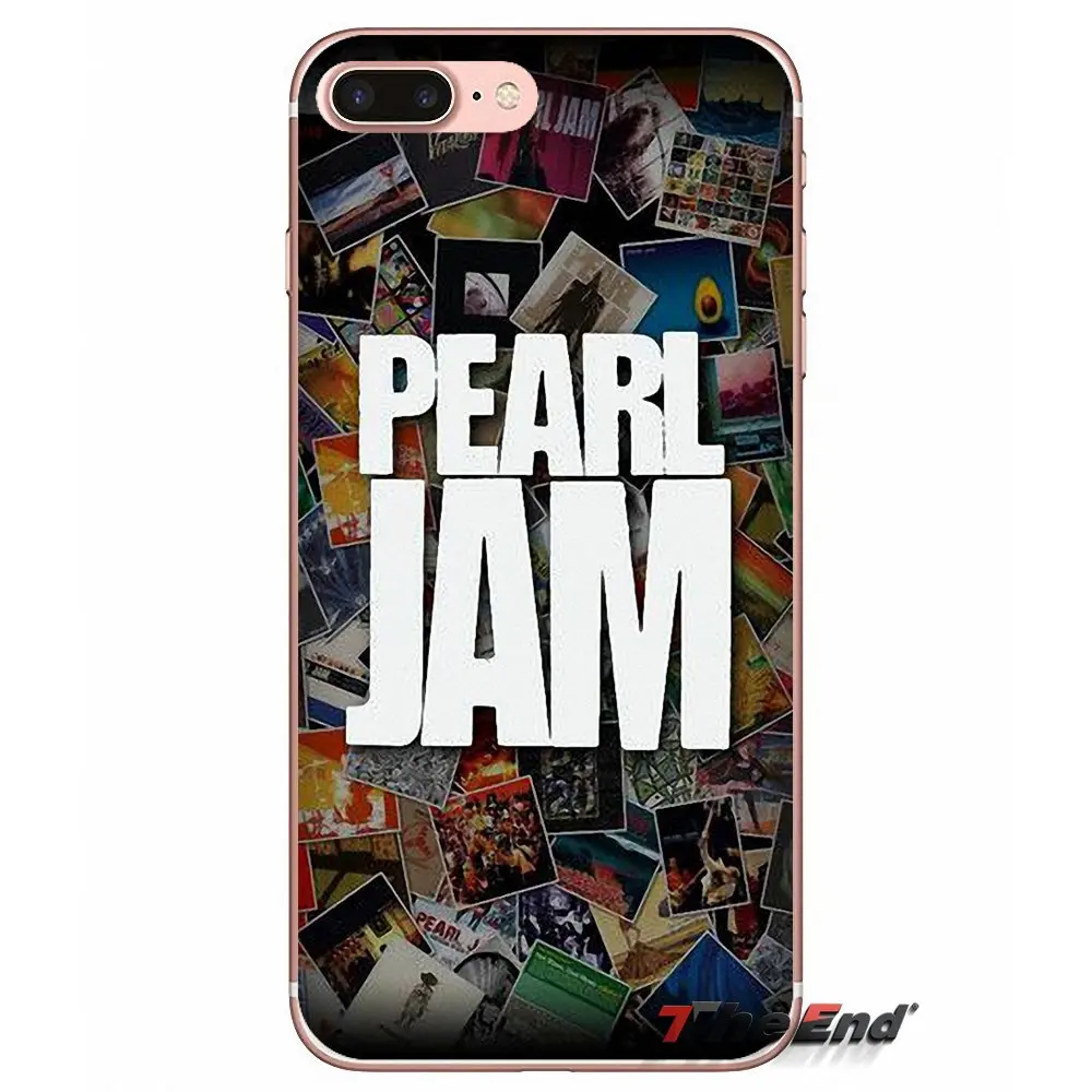 Мягкий чехол из ТПУ с логотипом Pearl Jam PJ milwaukee для Apple iPhone X 4 4S 5 5S SE 5C 6 6S 7 8 Plus 6Plus 7plus