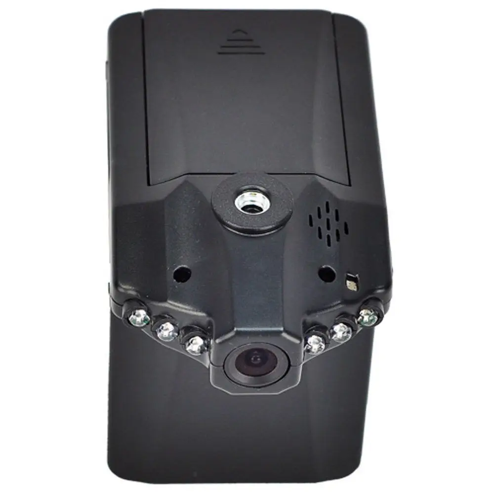 2 4 дюймов Автомобильная камера DVR 270 градусов Whirl Dash Cam светодиодный ИК светильник