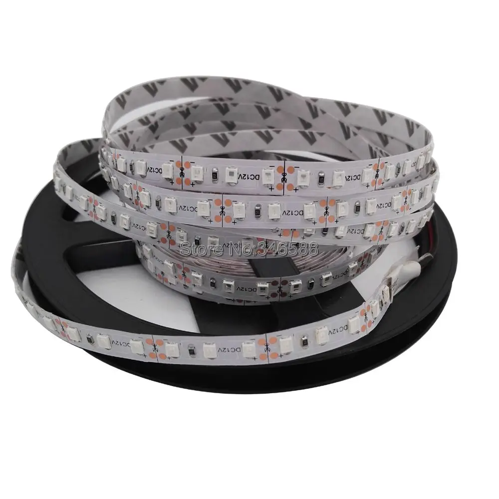 5 м/лот IP20 водопроницаемая Светодиодная лента 3528 2835 SMD 600 светильник та 120