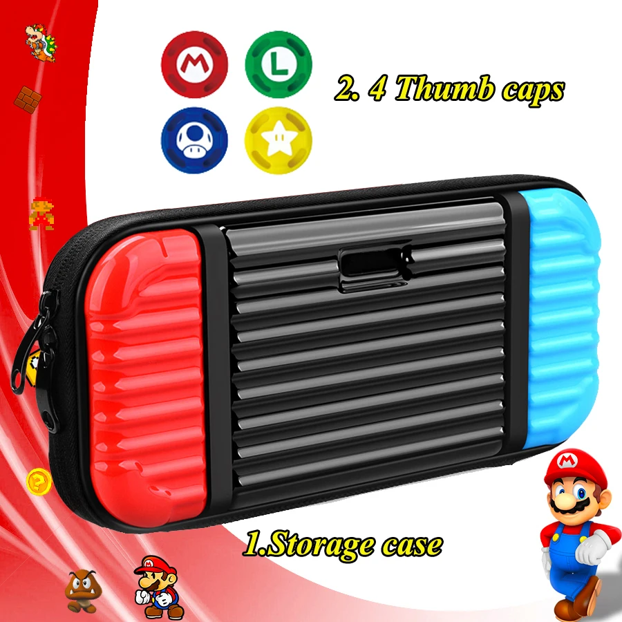 Портативный защитный чехол для Nintendo Switch 4 крышки Switch|Сумки| |