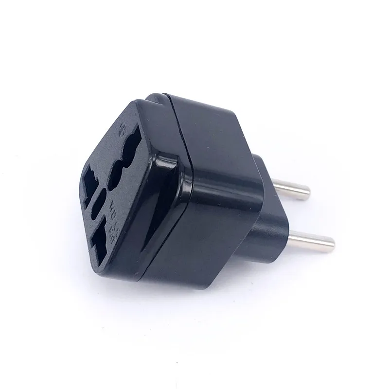 2 шпильки универсальный адаптер питания для Великобритании/США/ЕС/Австралии в ЕС