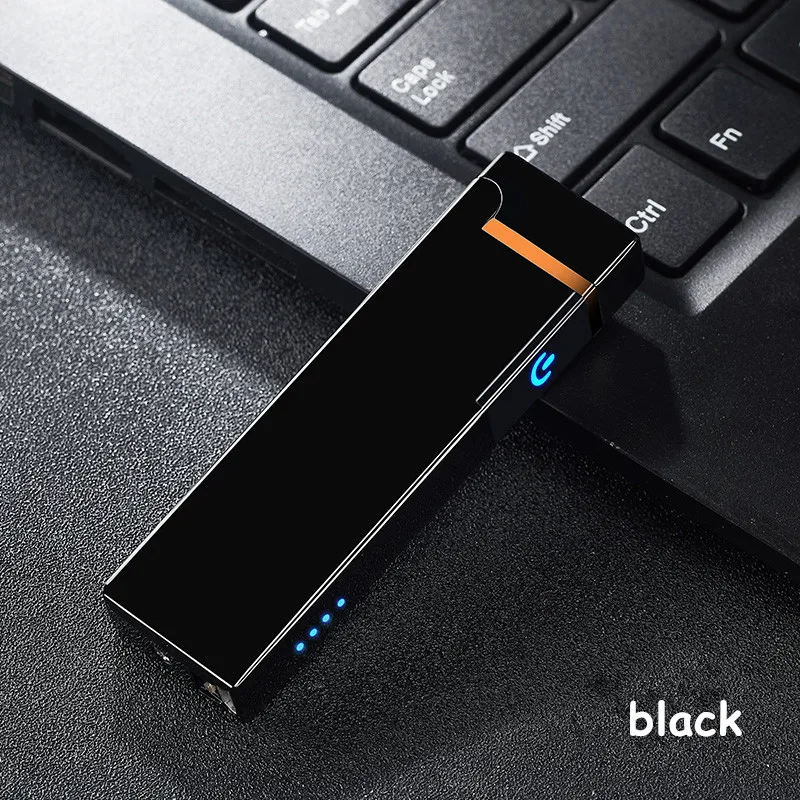 Тонкая ветрозащитная электронная сигарета usb плазменная зажигалка с