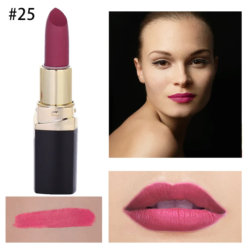 MISS ROSE 18 цветов новая матовая губная помада квадратная трубка стойкая
