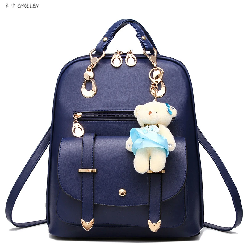 Mochila Feminina Горячие Продажа Твердые Женщины Натуральная Кожа Рюкзак 2016 Новый