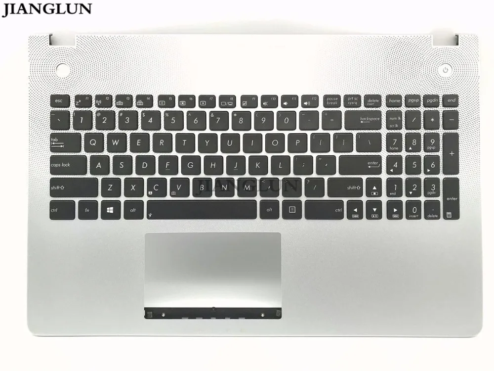 JIANGLUN новая клавиатура с подсветкой США для Asus N56V N56VV N56VB N56VZ N56VJ N56VM Упор для рук