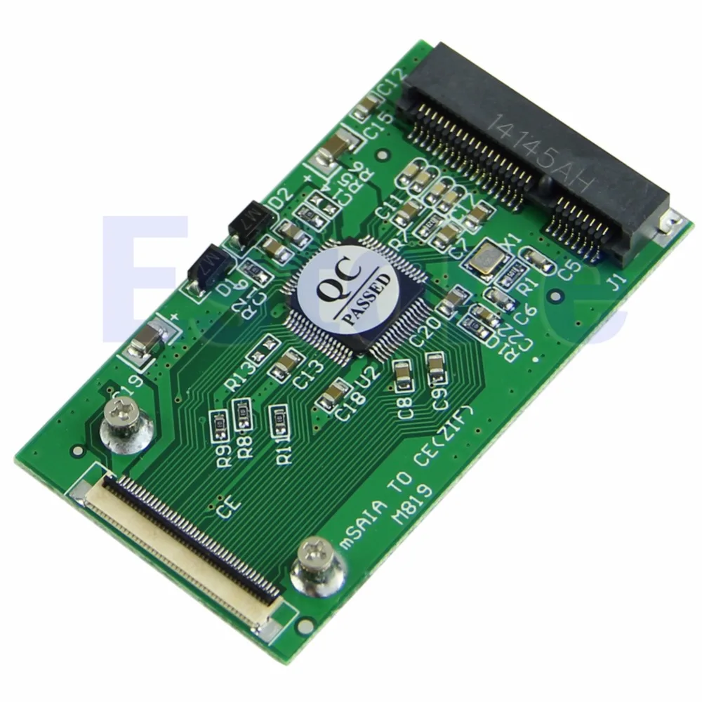 1 шт. Новый mSATA PCI-E SSD до 40pin ZIF CE кабель адаптер карта горячий C26 | Компьютеры и офис
