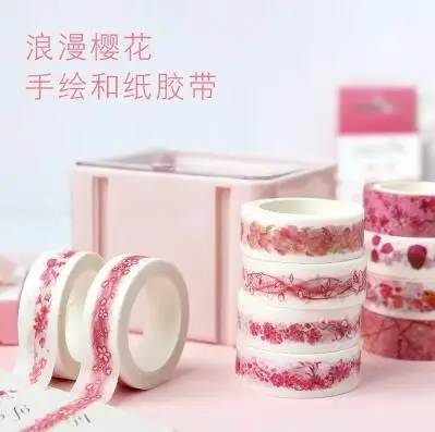 Оригинальная романтичная Маскировочная лента Washi для оформления альбомов сделай