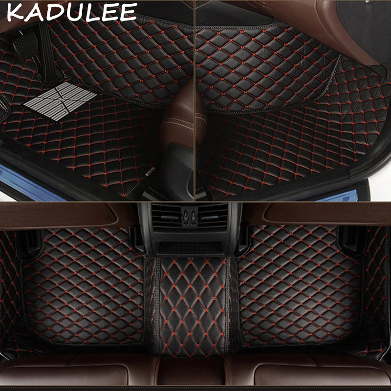 Kadulee Искусственная кожа автомобильные коврики для Citroen C3 пользовательские коврик для ног автомобиля ковер автомобиля чехлы