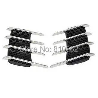 Universal Car stickers Simulation Vents Decorative Gills Outlet Side fit for Fiesta Duster Largus Astra Niva Solaris RIO | Автомобили и