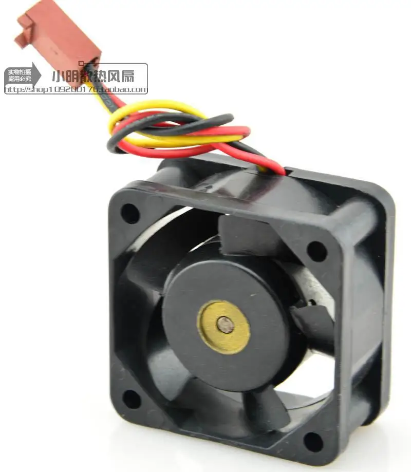 Бесплатная доставка для Sanyo 109P0412H620 DC 12V 0.11A 3 проводной контактный разъем 40 мм 40x40x20