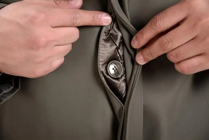 Мужской длинный тренчкот M-4XL новый модный со съемным пузырьком одежда на