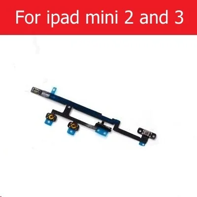 Оптовая продажа гибкий кабель питания и громкости для ipad 2 3 4 5 6 air
