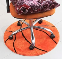 hot sale fashion new circular pad basketball round carpet study bedroom seat cushion livingroom rug boy playmet tapetes
