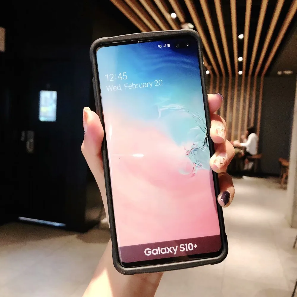 Противоударный чехол-броня Прозрачный чехол для samsung Galaxy Note 10 Pro S10 5G S10 плюс A30 A50 A70 Note 9 8 S9 S8 силиконовый прозрачный Футляр