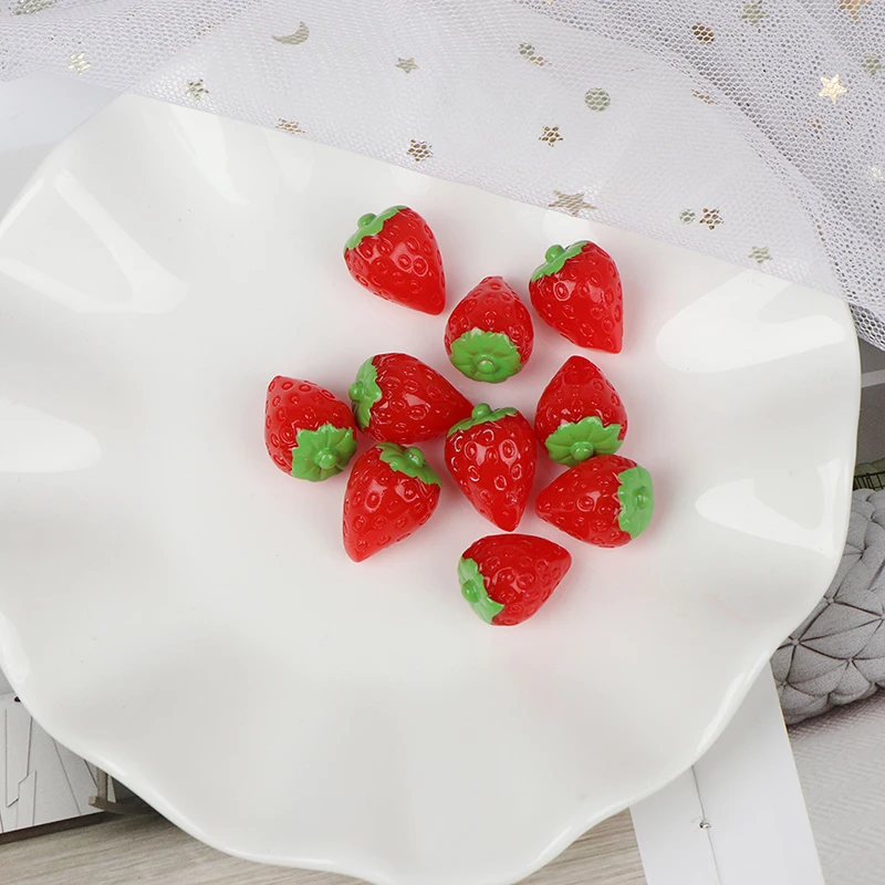 10 шт. Миниатюрная модель кукольного домика Имитация Поддельные фрукты кухонный