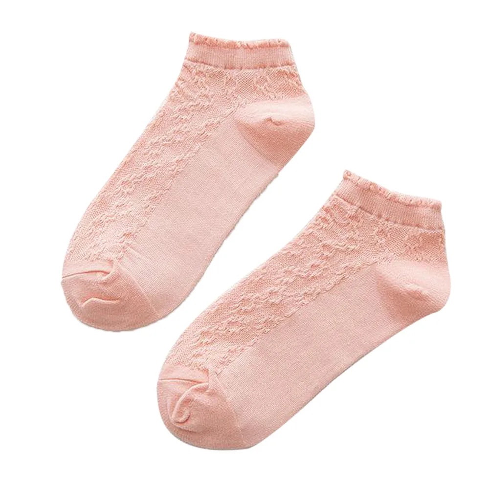 JAYCOSIN socks women girls summer Ladies Lace Bubble Mouth Cotton Socks Cute Sstudent Mesh Breathable dropshipping | Женская одежда