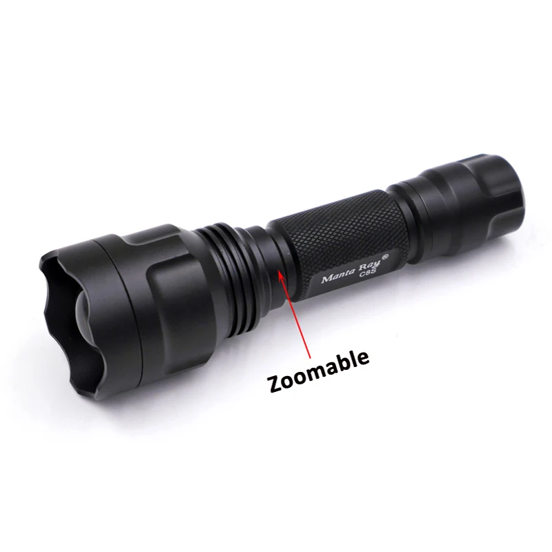 Zoom C8s черный УФ 365nm светодиодный светильник-вспышка manta ray, nichia 365UV в стороне, УФ-светильник OP отражатель, флуоресцентный агент обнаружения