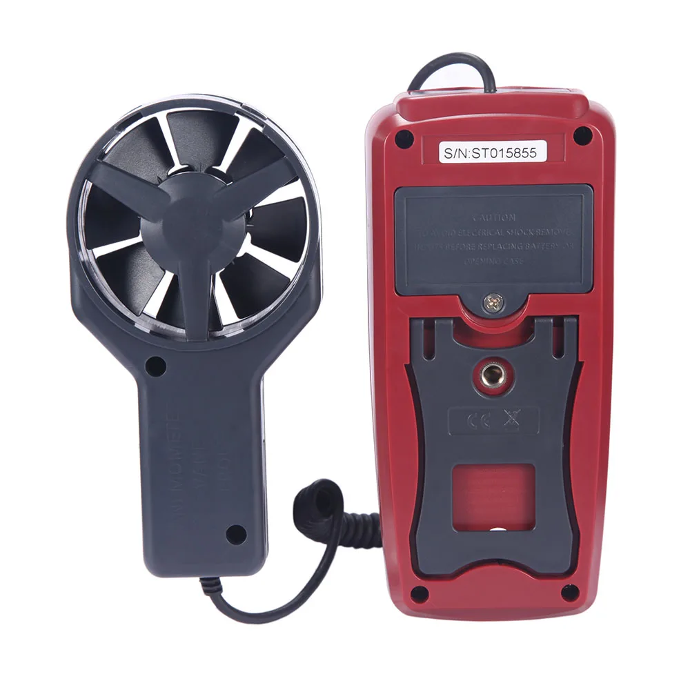 Nicetymeter AM831 LCD ручной цифровой анемометр измеритель скорости ветра и измерение
