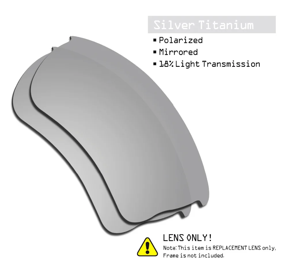 SmartVLT 3 пары поляризованных солнцезащитных очков Сменные линзы для Oakley Quarter черный