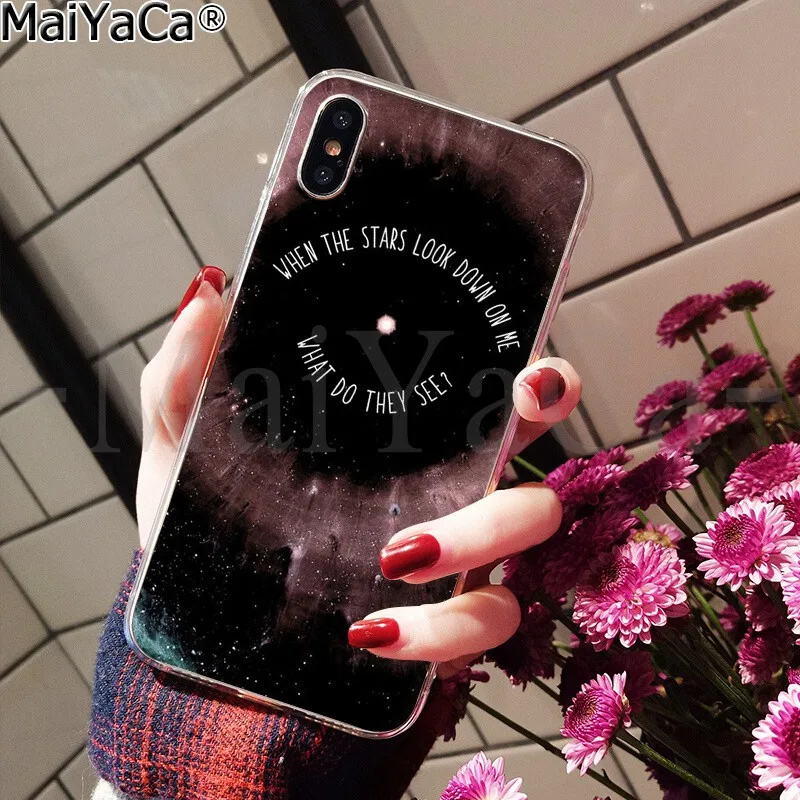 MaiYaCa imagine Dragon Ночная музыка DIY печать рисунок чехол для телефона чехол для Apple iPhone 8 7 6 6S Plus X XS MAX 5 5S SE XR