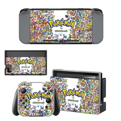 YSNS0592 Игровая наклейка для консоли и наклейки на регулятор для NS Pokemo n Cover аксессуары Защитная Пыленепроницаемая кожа - Цвет: YSNS0592