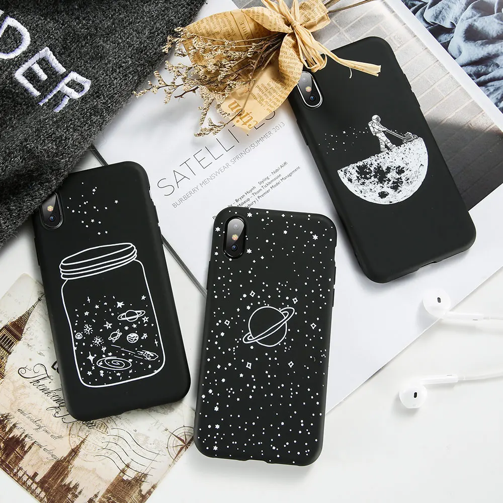 Чехол KISSCASE со звездами и Луной для телефона Samsung Galaxy S9 S8 Plus S7 Edge S6 чехол с милым