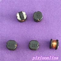 25pcs m63y cd54 220uh smd power inductor 221 electronic components high quality on sale