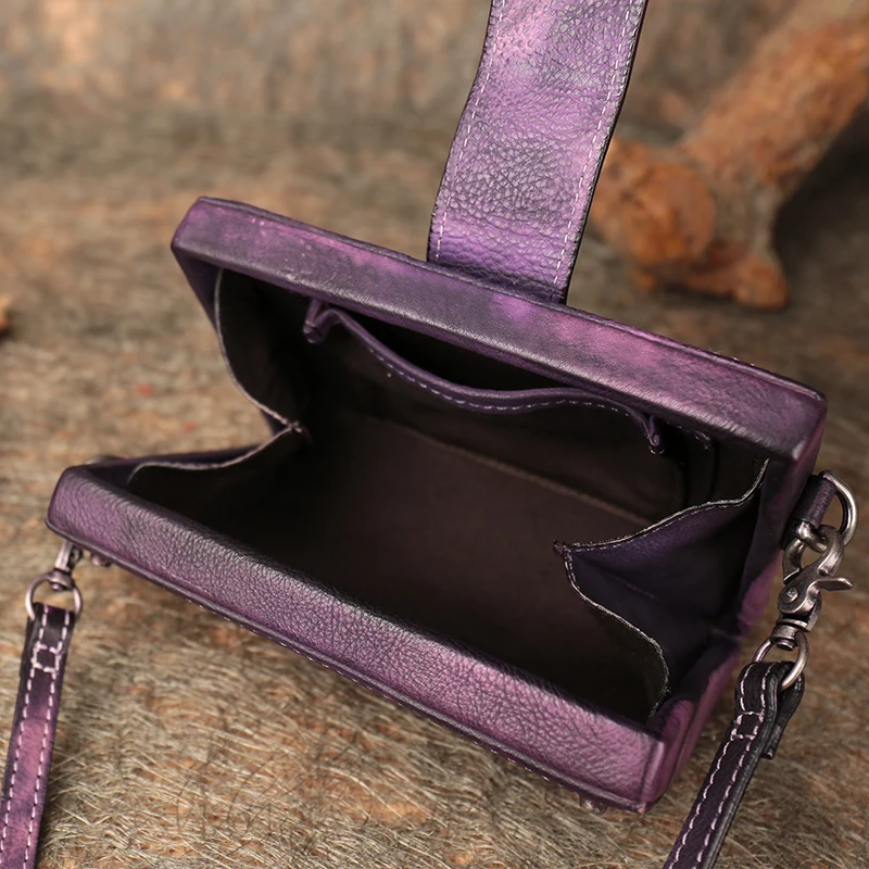 Новинка 2019 женские сумки на плечо с шипами сумка через ручной работы из коровьей