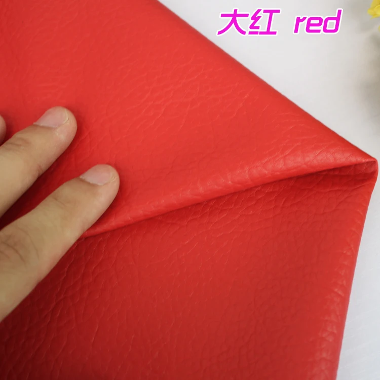 Красный большой чехол из искусственной кожи PU с рисунком личи искусственная кожа
