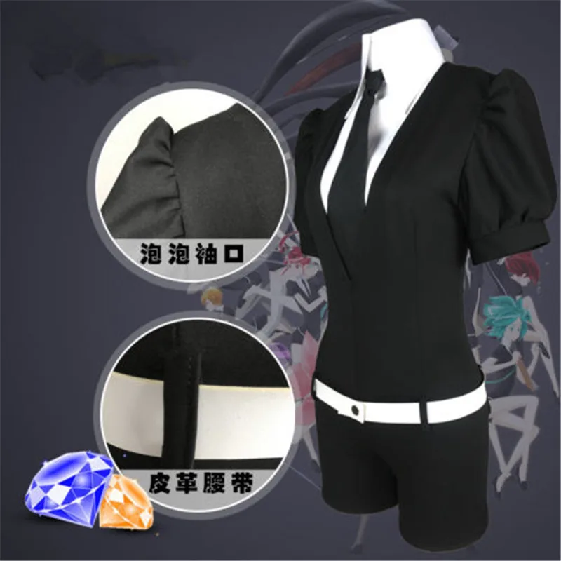 Прямая поставка лидер продаж косплейный костюм из аниме Houseki no Kuni Phosphophyllite Cinnabar