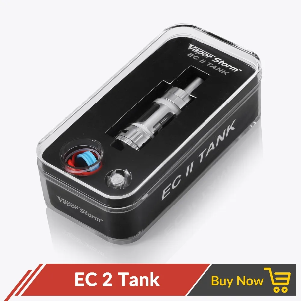 Оригинальный бак Vapor Storm EC 2 со сменной катушкой 0 5 Ом атомайзера II для боксмод A19