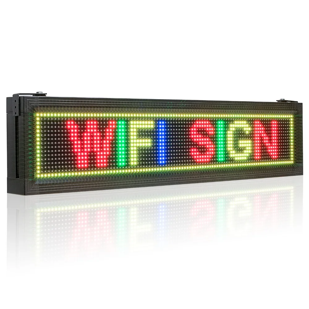 Наружный 7 цветный RGB полноцветный светодиодный дисплей бренда Wifi и USB