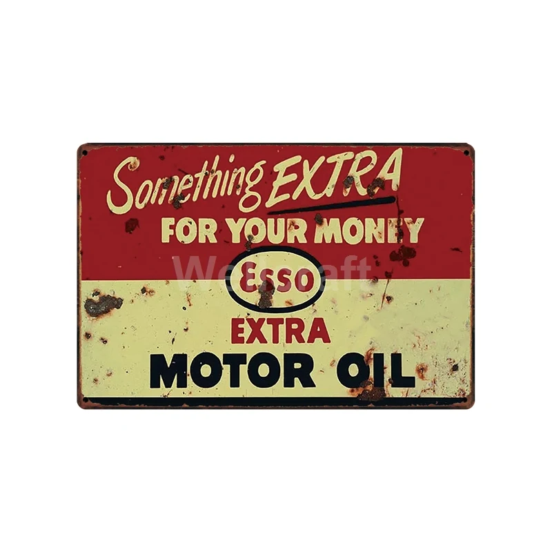 [Mike86] Моторное Масло Mobil газовый насос для жестяная вывеска продажа по оптовым