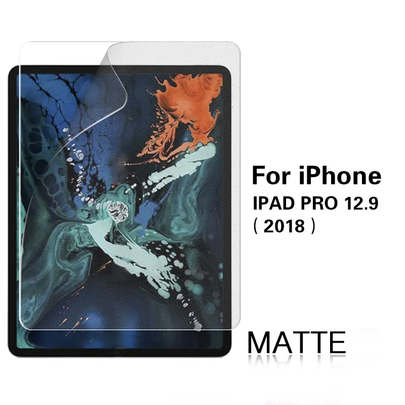 Взрывозащищенная HD пленка для APPLE Iphone IPAD PRO WIFI 2018 A1876 12 9 дюйма Антибликовая матовая